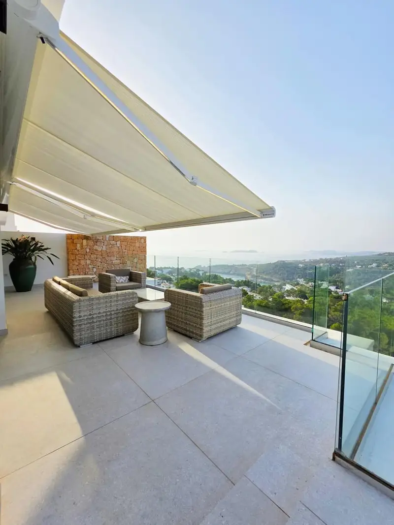 Atico Duplex Lujo Cala Vedella Ibiza 4 Suites Solarium Piscina Jacuzzi