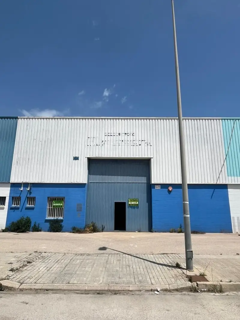 Nave Industrial en Alquiler Gandia 600m2 Polígono Alcodar