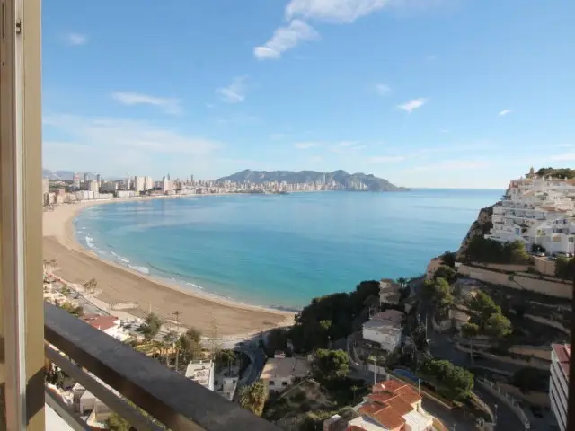 Apartamento Benidorm 1 Dormitorio Vista al Mar Piscina