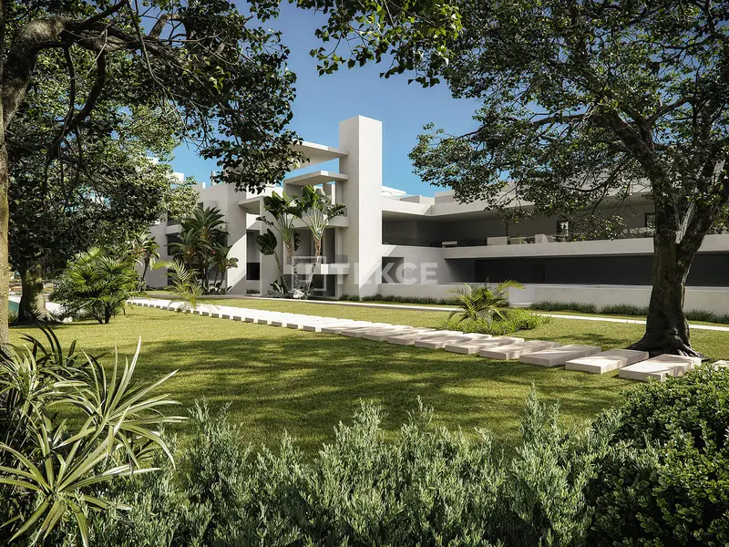 Nuevos apartamentos con terrazas en un entorno natural en Casares