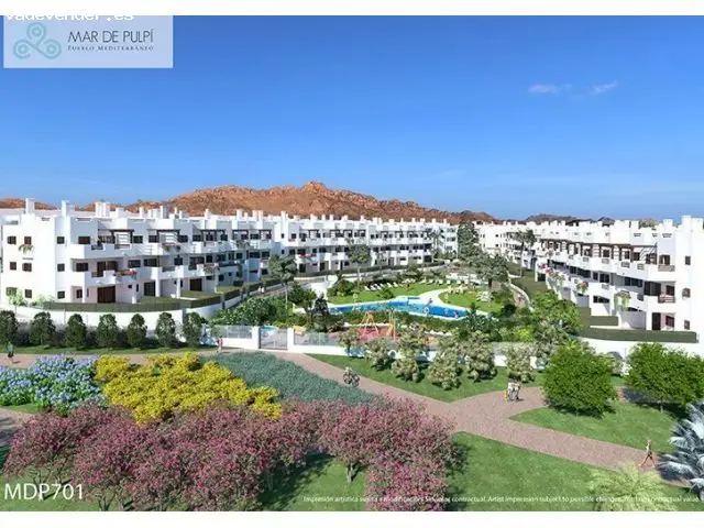 Apartamento con Solarium en Mar de Pulpí
