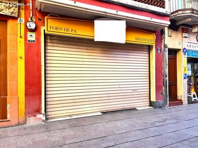 Local Comercial en Calella 135m2 con Jardin