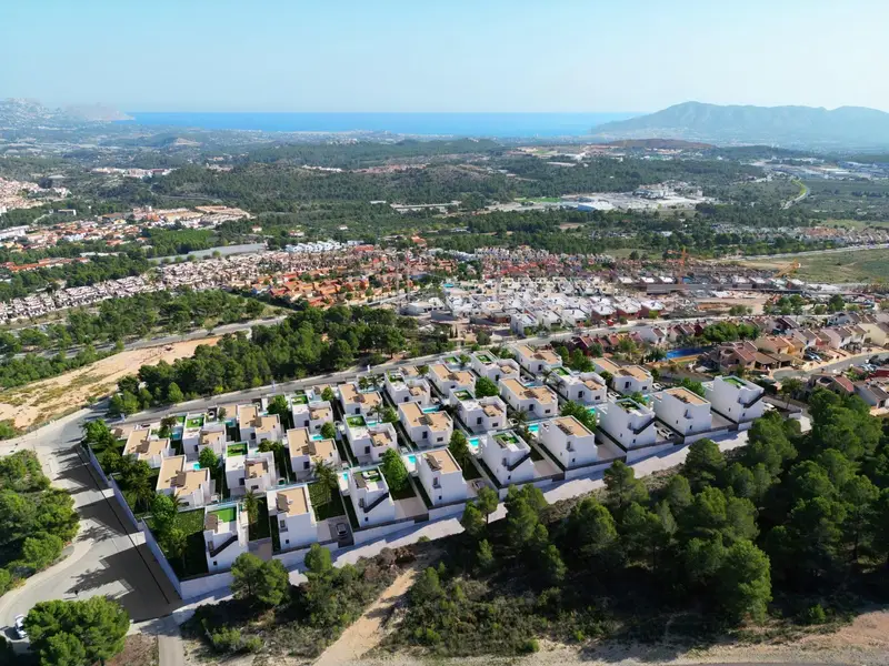 Villas de Lujo en Polop con Vistas al Mar