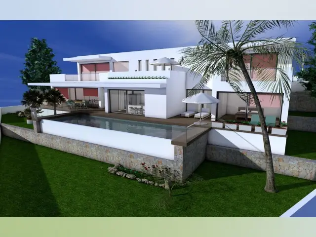 Casa Villa 3 Dormitorios Moraira Cerca Playa Vistas Piscina Lujo