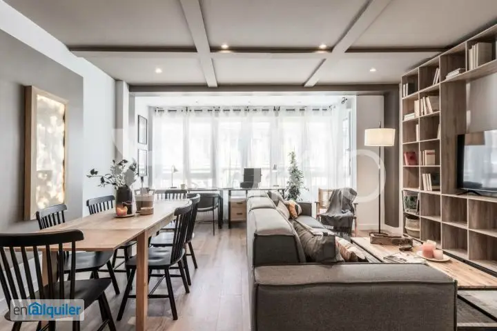 Alquiler Piso Amueblado Chamberi 3 Habitaciones 116m2