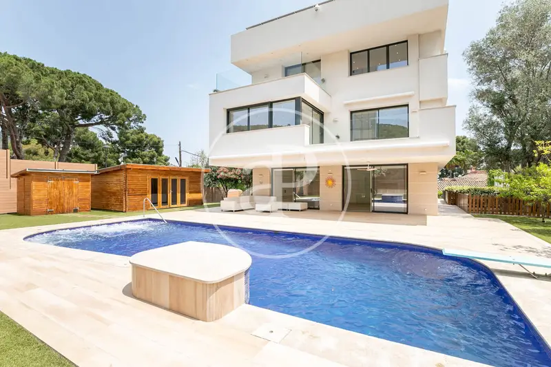 Casa unifamiliar lujo Pedralbes 7 dormitorios piscina jardin