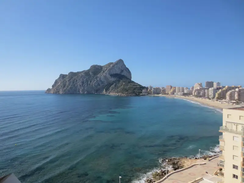 Venta Apartamento 1 Dormitorio Playa Fossa Calpe Vistas al Mar
