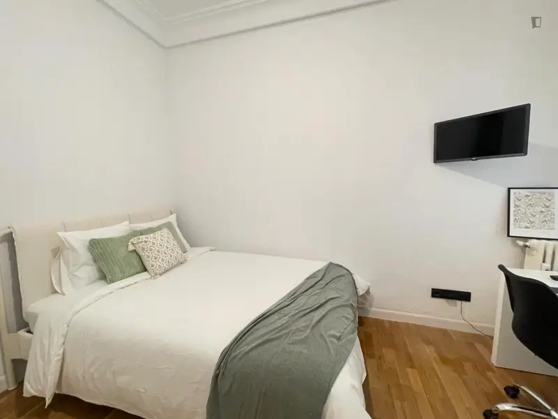 Habitacion Doble en Piso Compartido para Jovenes en Madrid