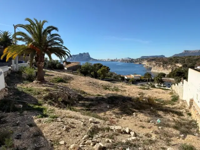 Terreno en Venta Benissa Vistas al Mar  2050m2