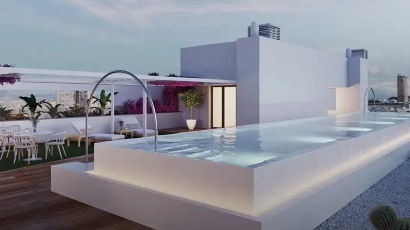 Apartamento en venta Alicante 3 dormitorios 2 baños piscina