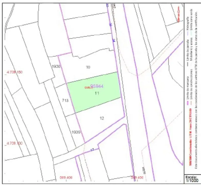 Parcela en Venta Noia Orro 711m2 Edificable Vivienda Unifamiliar