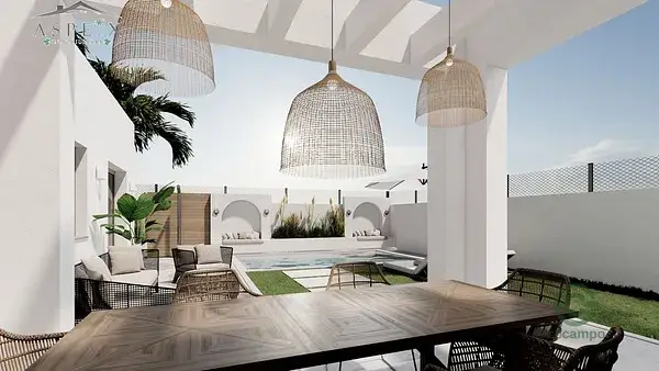 Chalets de Obra Nueva en Aspe cerca de Elche