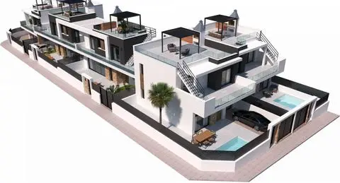 Villa de Lujo en Los Montesinos 3 Dormitorios Piscina Privada