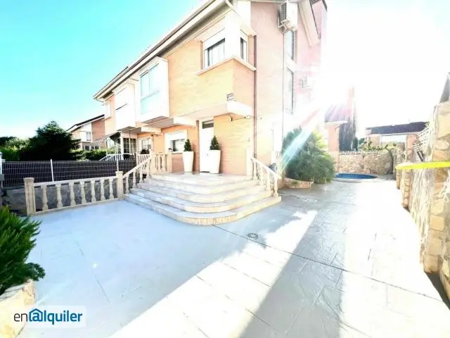 Alquiler casa aire acondicionado Villalbilla