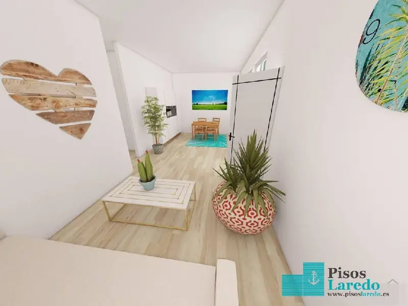 Venta Piso con Calefacci	ón en Playa Laredo