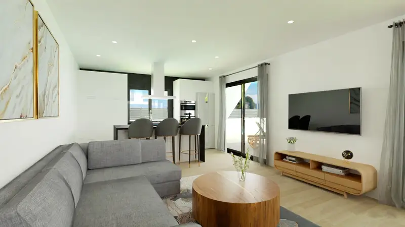 Villa en Hondón de las Nieves con Piscina Privada y Jardín