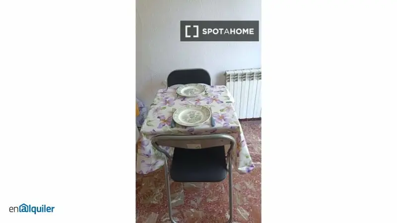 6 Habitaciones con Baño Privado en Madrid