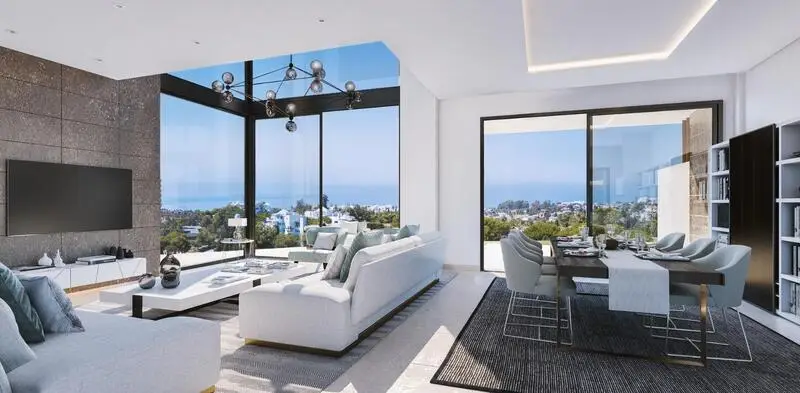 Adosado 4 Dormitorios Marbella Vistas al Mar Piscina Privada