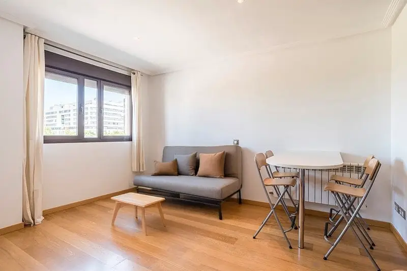 Estudio en Alquiler PAU Vallecas Madrid - Piscina y Zona Verde