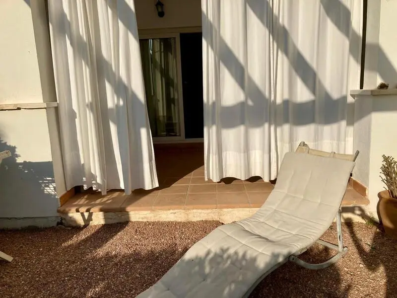 Apartamento en Hacienda Riquelme Golf Murcia con Jardin y Vistas