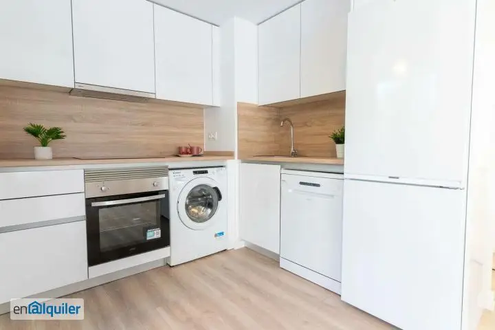 Alquiler piso 1 dormitorio Orcasitas Madrid Cerca Cercanias Metro