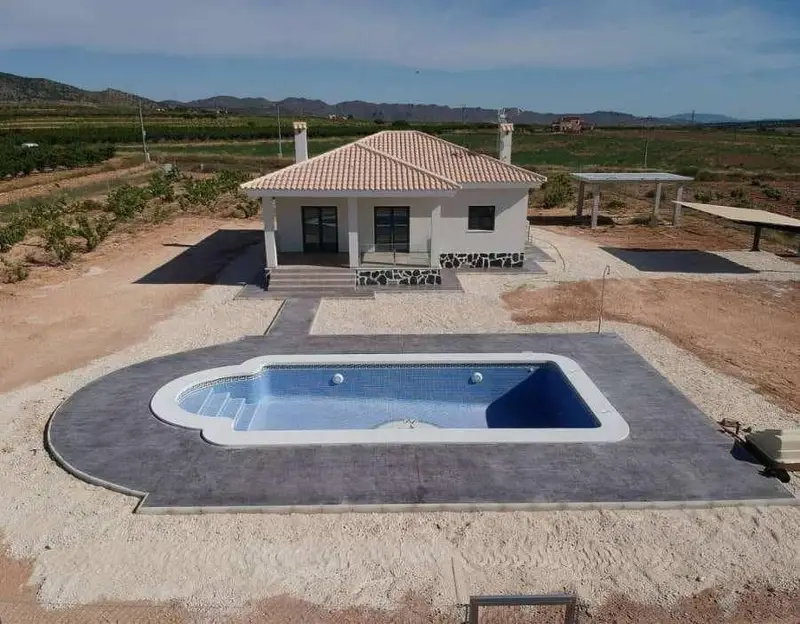 Chalet 3 Dormitorios Pinoso Alicante Nueva Construccion