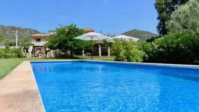 Casa en venta Binissalem:  piedra mallorquina con piscina y jacuzzi