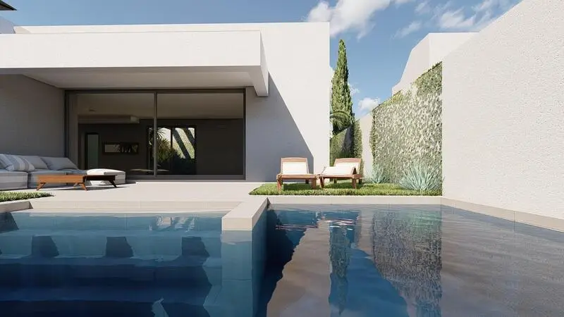 Villa Moderna en Mar de Cristal 2 o 3 Dormitorios
