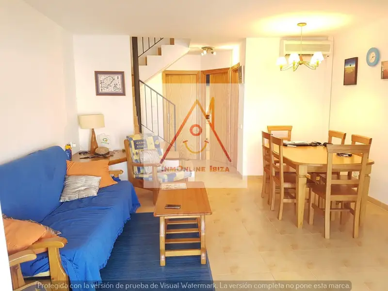 Adosado en Cala de Bou Ibiza 4 dormitorios 2 baños
