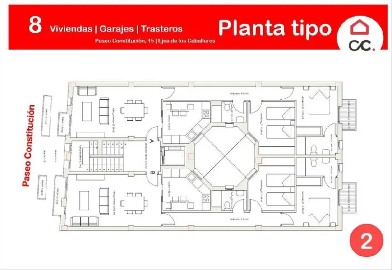 Venta Piso con Garaje en Ejea de los Caballeros Obra Nueva
