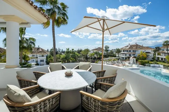 Atico 3 Dormitorios Milla de Oro Marbella