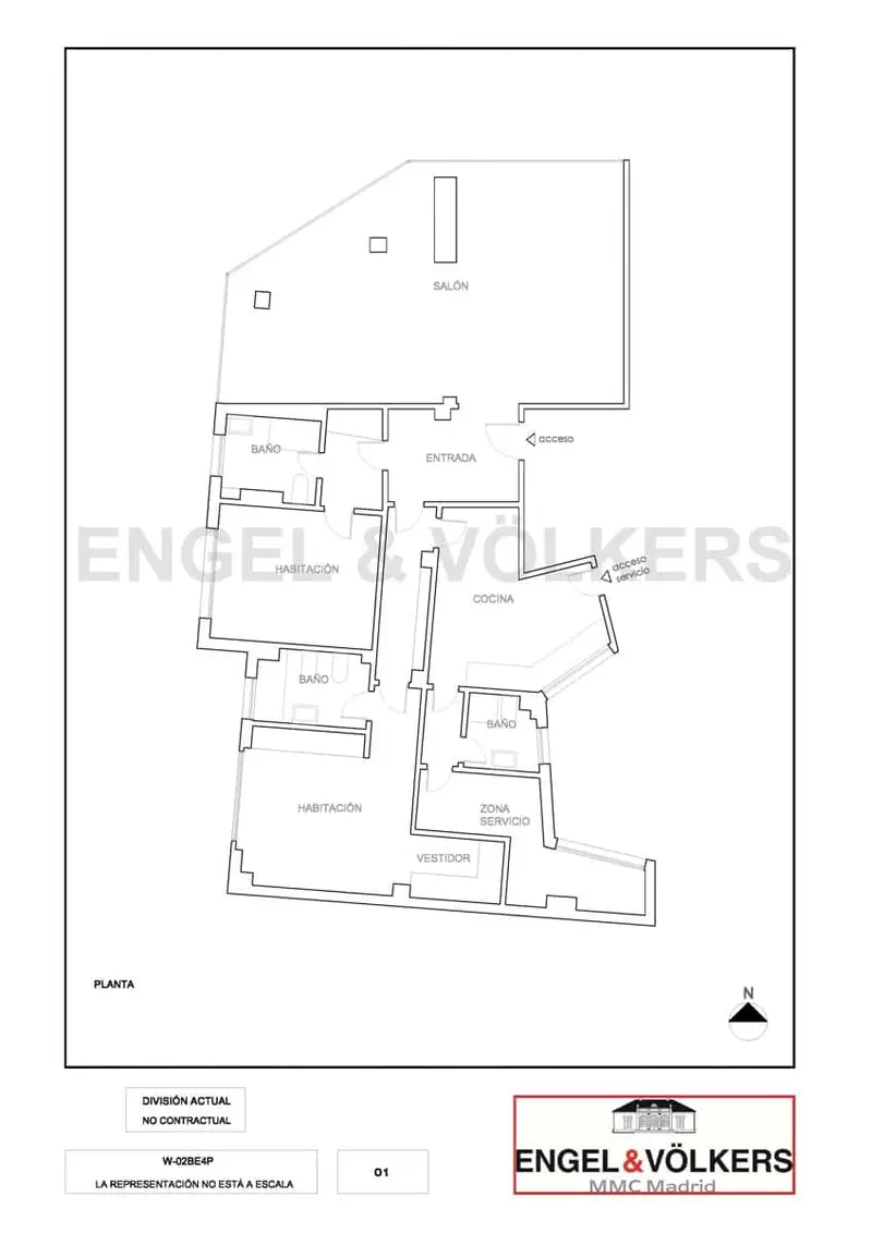 Apartamento en Alquiler Almagro Madrid 156m2 Reformado