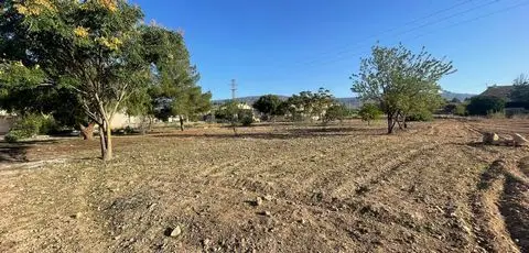 Terreno en Venta Pinoso 1160m2 Permisos de Construccion