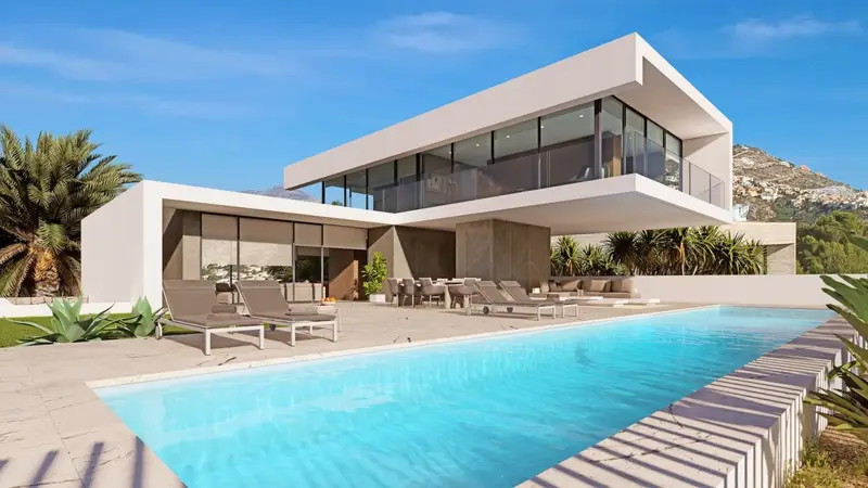Villa de Lujo en El Portet Moraira con Vistas al Mar