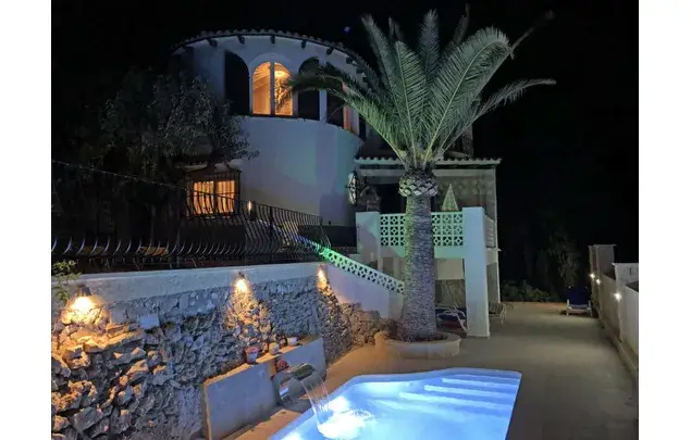 Chalet 4 dormitorios Calpe 615m2 8 personas Piscina Privada