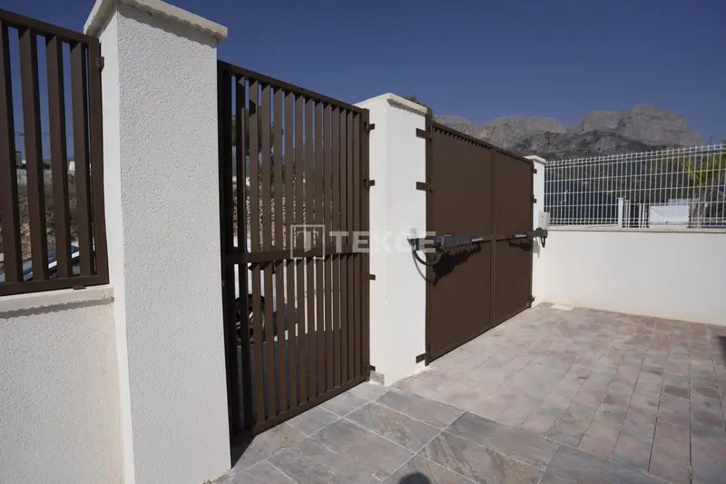 Villas nuevas en Polop Alicante Costa Blanca