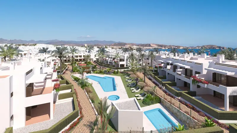 Atico en venta en primera linea de playa Mar de Pulpi