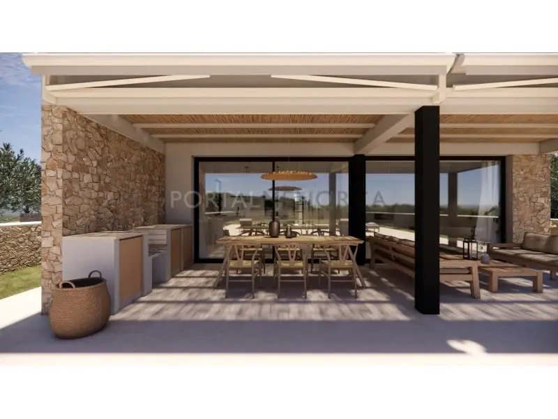 Chalet en Venta Sa Caleta Menorca Piscina 2 Plantas Moderno
