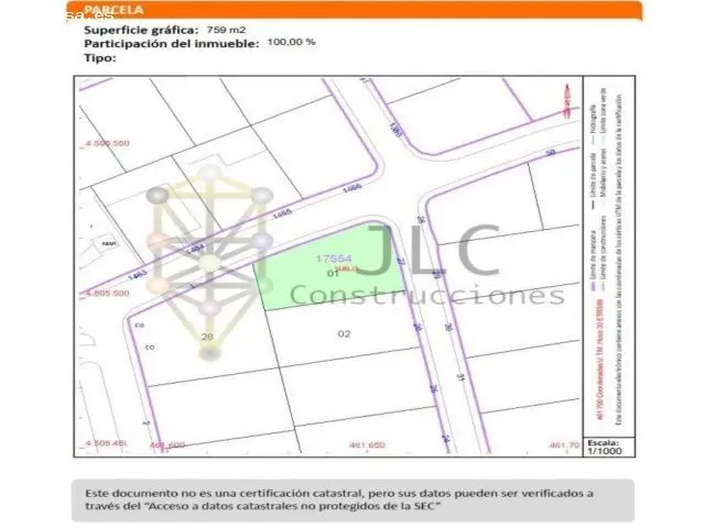 Terreno en Venta El Casar, Guadalajara: Parcela Urbana para construir
