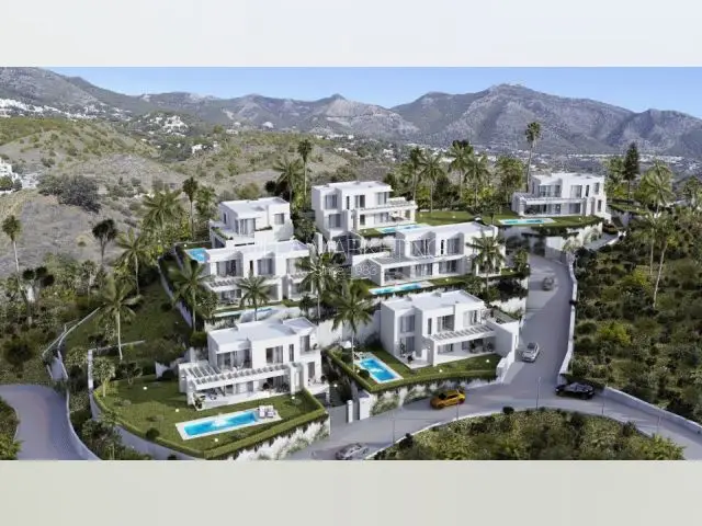 Casa Villa 4 Dormitorios Lujo Mijas Vistas Mar Montaña