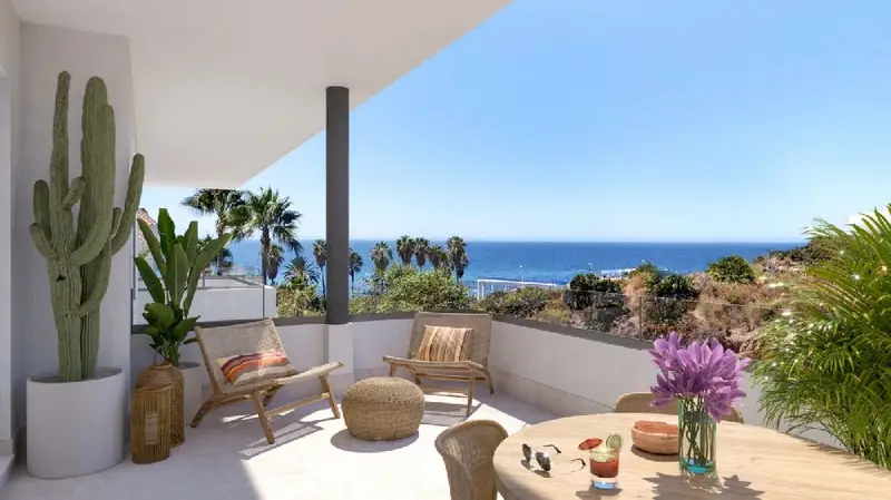 Venta Piso Playa El Faro Mijas Trastero Terraza Jardin