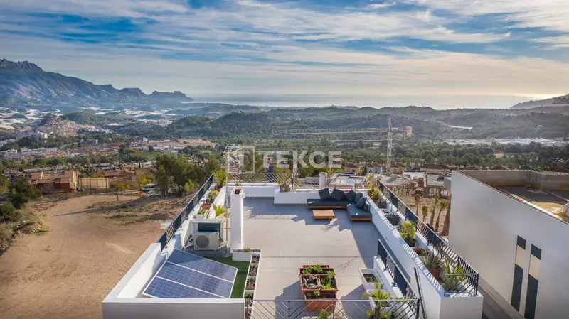 Villas Modernas cerca Campos Golf Polop Alicante