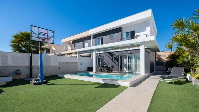 Villa Moderna 3 Dormitorios Gran Alacant Piscina Privada