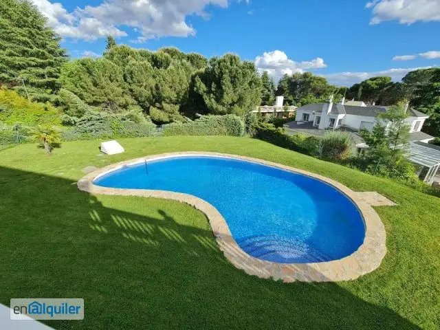 Alquiler casa terraza y piscina Las lomas