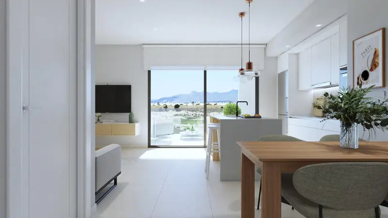 Apartamento 2 Dormitorios Alhama Golf Costa Calida
