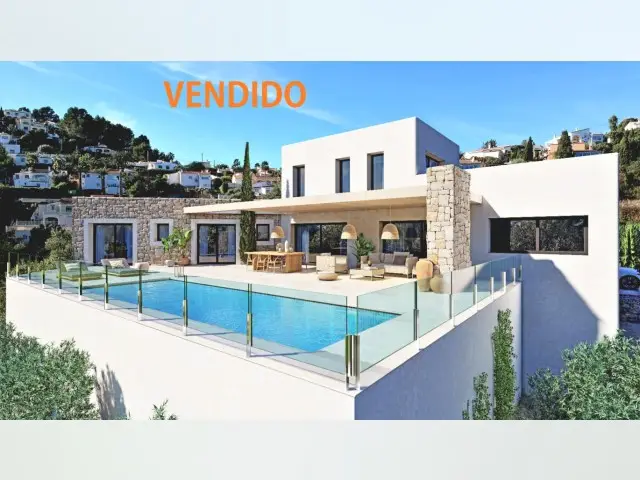 Casa Moderna en Orba 3 Dormitorios Piscina Vistas al Mar