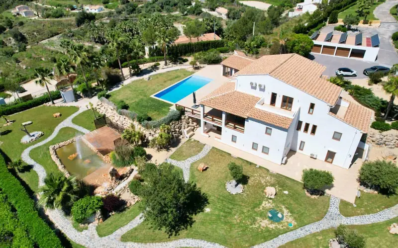 Finca Rustica Benissa Autosuficiente 612m2 Piscina 4 Dormitorios