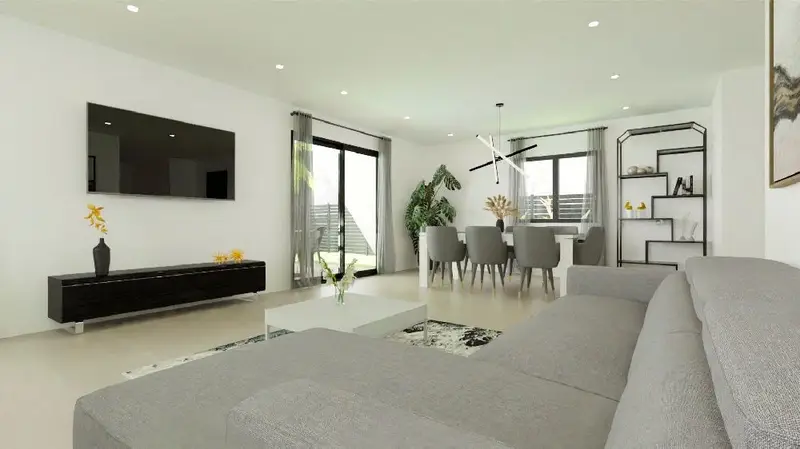 Villa en Venta Monforte del Cid Nueva 3 Dormitorios Cerca Campo Golf