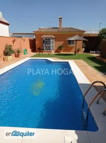 Chalet en Alquiler Sanlúcar de Barrameda 3 Dormitorios Piscina Jardín