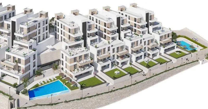 Apartamentos en Vera Playa Almeria con Piscina y Garaje